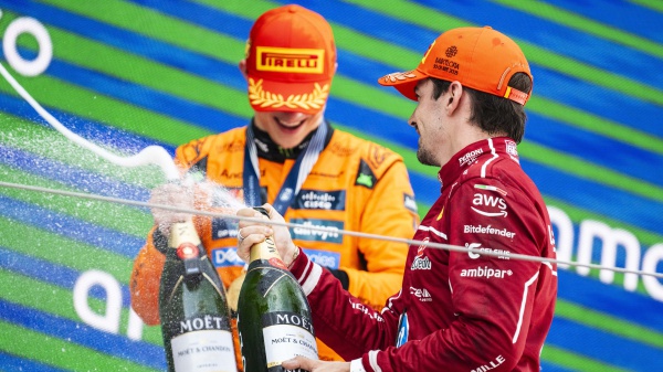 Formula 1: McLaren padrona in Spagna. Sul podio anche la Ferrari di Leclerc