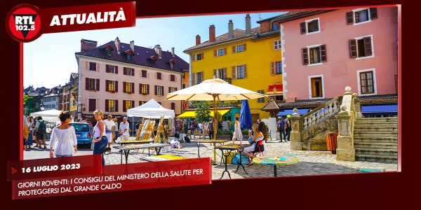 Giorni roventi i consigli del Ministero della Salute per proteggersi