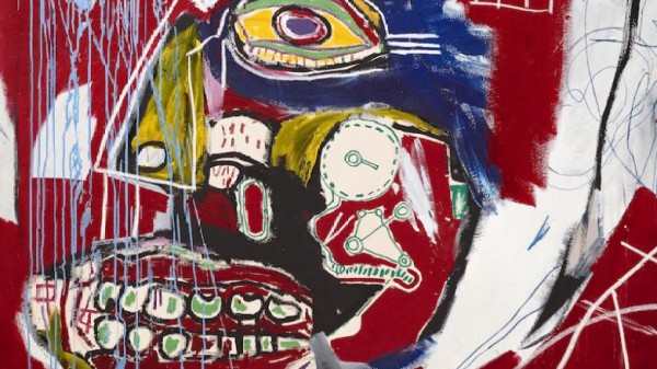 Un quadro di Basquiat raffigurante un teschio venduto per 93 milioni di dollari, quasi il doppio della stima