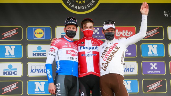 Il Giro delle Fiandre di ciclismo, allo sprint vince il danese Asgreeen, sfortunato l’italiano Matteo Trentin