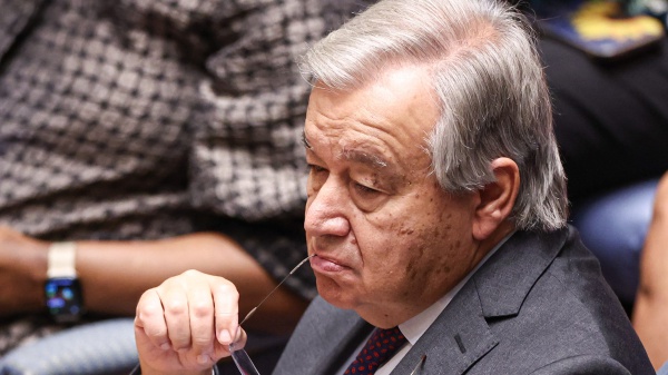 Il segretario Onu Guterres, gli attacchi di Hamas non sono arrivati dal nulla. Israele, si dimetta