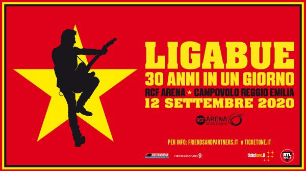Ligabue, il concerto evento 30 anni in un giorno è sold out