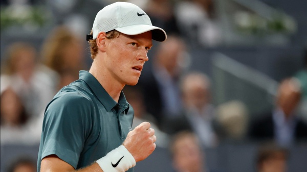 Masters 1000 Madrid: Sinner non si ferma, battuto Jodar in 2 set e semifinale conquistata
