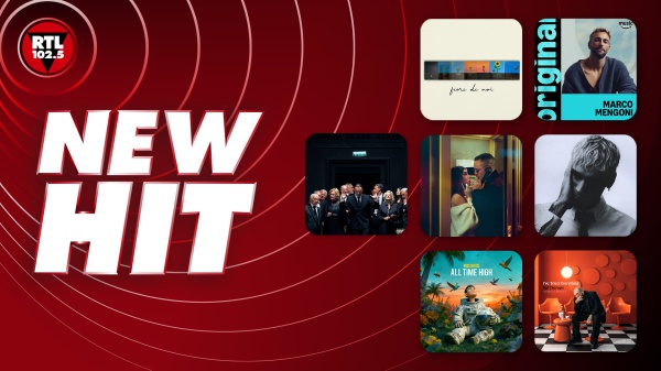 New Hit di RTL 102.5: da oggi in onda sulla prima radio d’Italia tanti nuovi successi italiani e internazionali