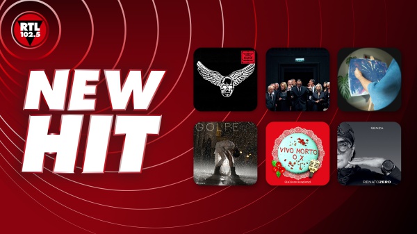 New Hit di RTL 102.5: da questa settimana in rotazione sulla prima radio d’Italia “My Only Angel” di Aerosmith & Yungblud, “Per Te” di Ernia, “Lunedì blu” di Frah Quintale, “Golpe” di Giorgia, “Vivo Morto o X” di Giuliano Sangiorgi e “Senza” di Renat