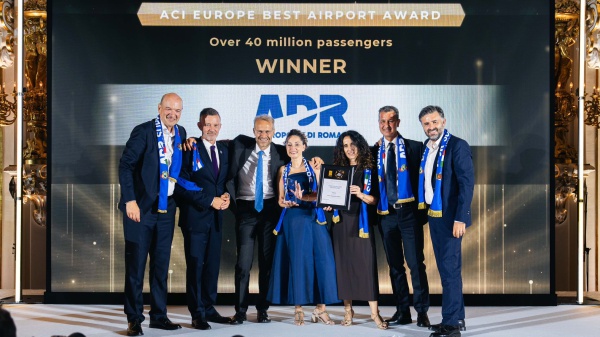 Roma Fiumicino si conferma miglior aeroporto d'Europa per ACI Europe