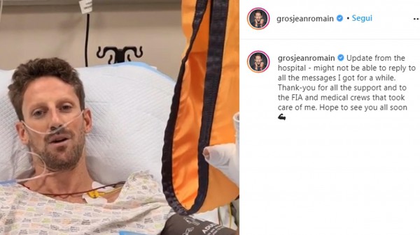 Romain Grosjean deve la vita all'Halo, il dispositivo di sicurezza che (quasi) nessuno voleva in Formula 1