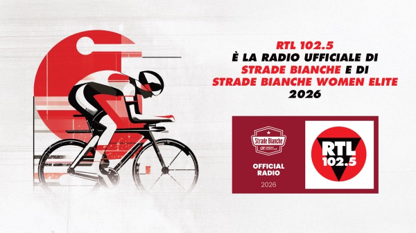 RTL 102.5 è la radio ufficiale di Strade Bianche 2026 e Strade Bianche Women Elite 2026