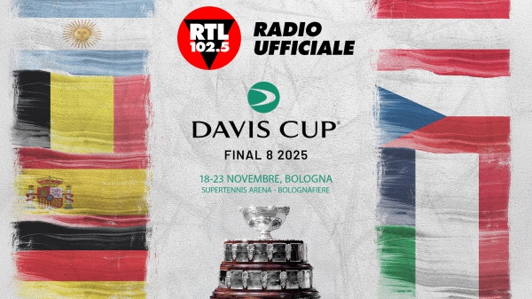 RTL 102.5 è Radio Ufficiale delle Davis Cup Final 8 2025