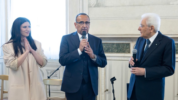 Sanremo al Quirinale, momento di orgoglio italiano tra OlipiadI e  Grazia Deledda  ecco il festival