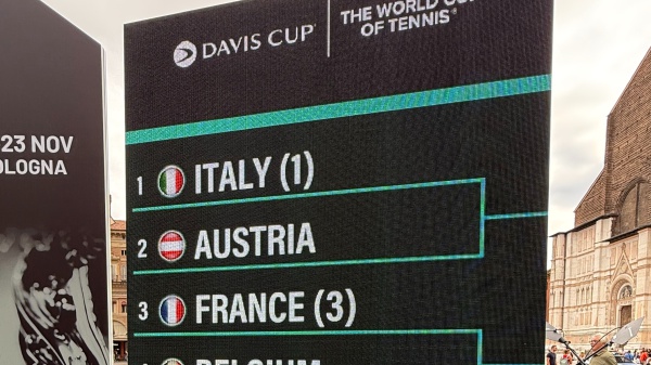 Tennis, Coppa Davis, l’Italia pesca l’Austria ai quarti di finale