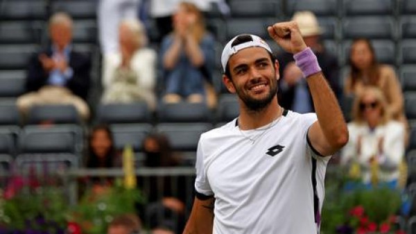 Tennis, Matteo Berrettini ha conquistato il prestigioso Atp 500 Queen's Club sul prato di Londra