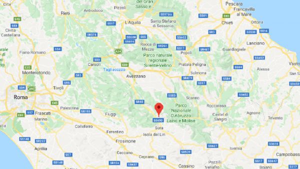 Terremoto, scossa di magnitudo 4.4, epicentro tra Abruzzo e Lazio