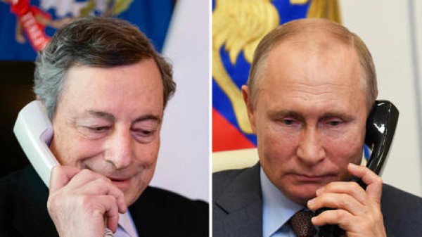 Ucraina: Putin da domani accetta solo rubli per il gas, Draghi scettico sui negoziati