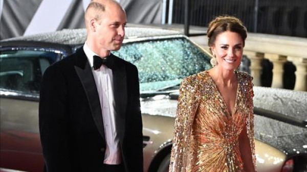 William e Kate alla prima di Bond: i Reali conquistano di nuovo il pubblico