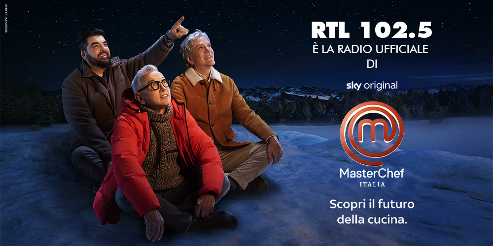 RTL 102.5 è la radio ufficiale di MasterChef Italia 2025