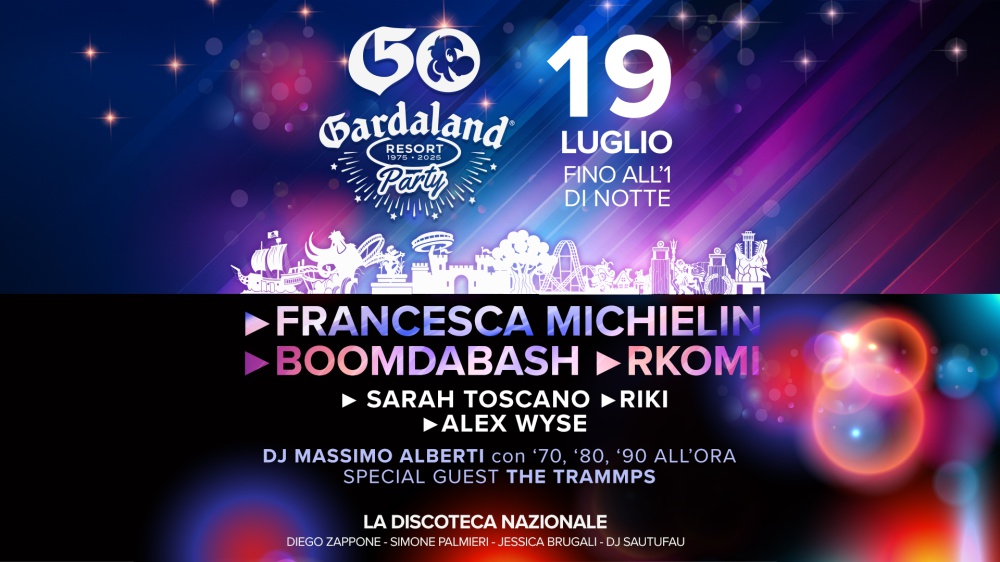 GARDALAND 50TH ANNIVERSARY PARTY