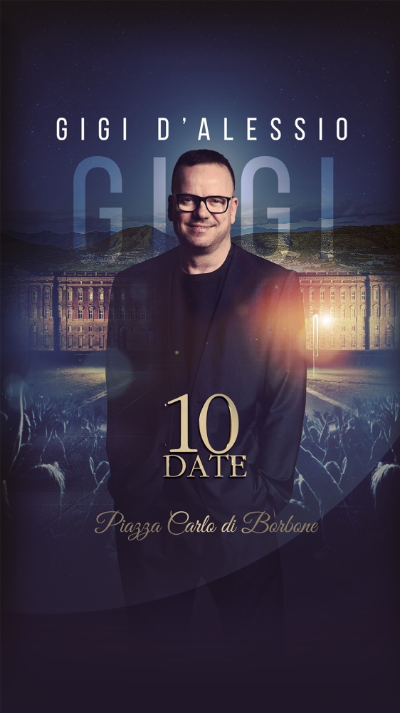 GIGI D'ALESSIO - REGGIA DI CASERTA 2026 - 