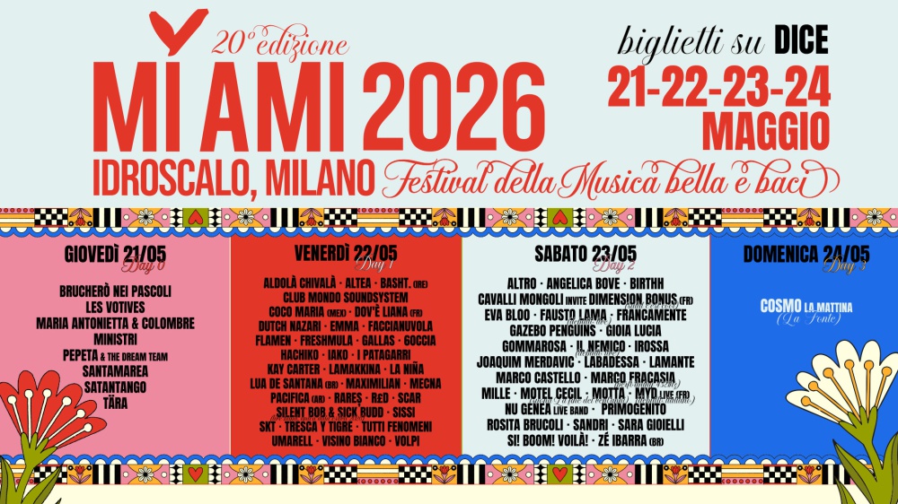 RADIO ZETA TI INVITA AL MI AMI FESTIVAL 2026