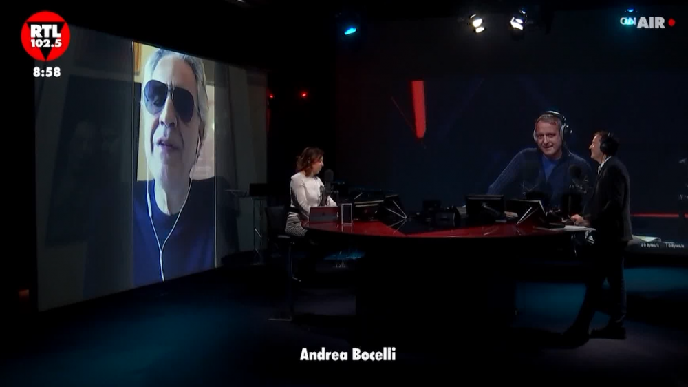 Andrea Bocelli: "La musica deve generare speranza e ottimismo"