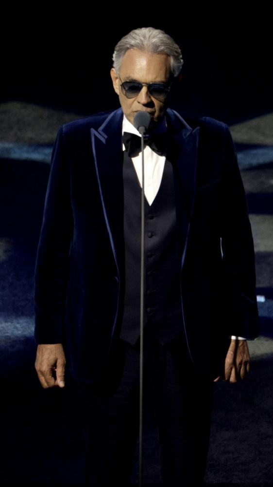 Vai alla pagina Andrea Bocelli  La Cerimonia di Milano-Cortina 2026 