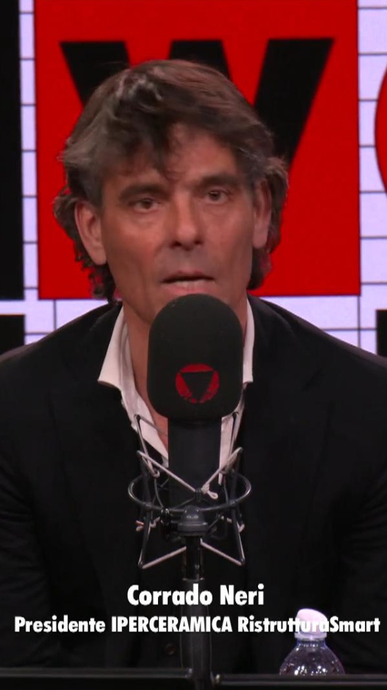 Vai alla pagina Corrado Neri Presidente Gruppo IPERCERAMICA