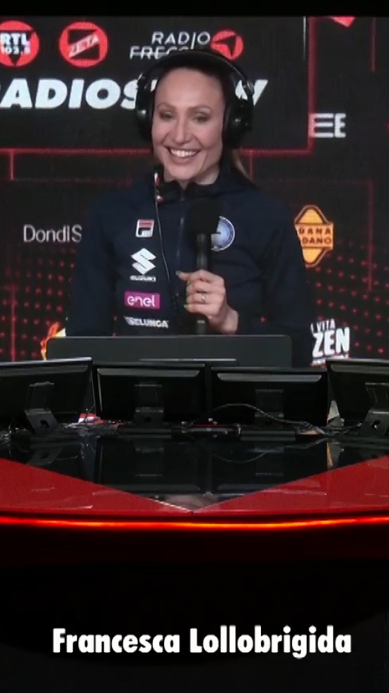 Vai alla pagina Francesca Lollobrigida Ospite in W L’Italia in diretta da Sanremo