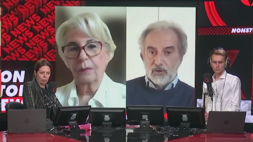 Francesco Perrone e Flori Degrassi