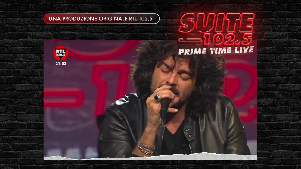 Francesco Renga live su RTL 102.5