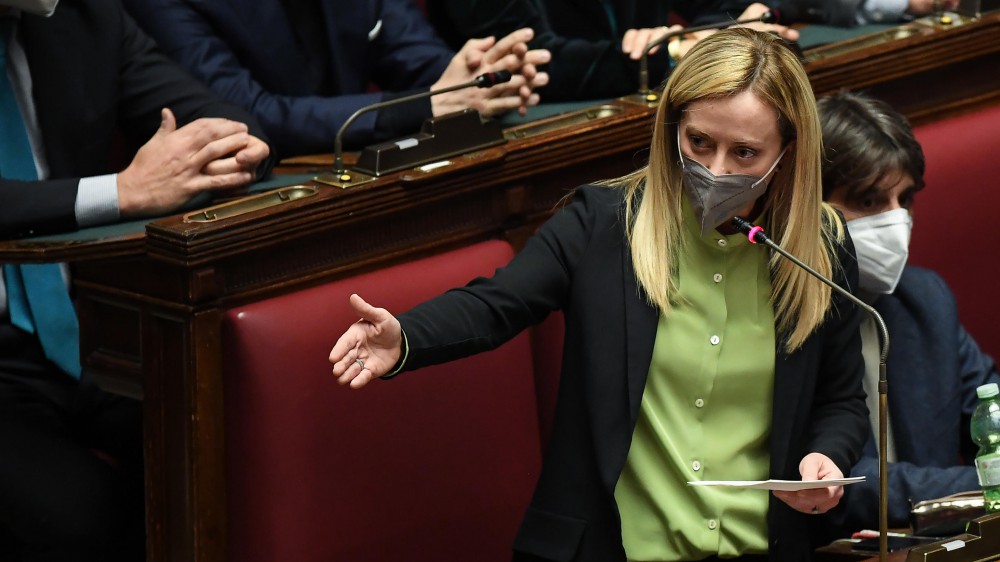 Giorgia Meloni: "Mi sono pentita di aver votato la legge Fornero"