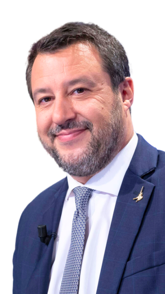 Vai alla pagina Matteo Salvini Ministro delle Infrastrutture e dei Trasporti