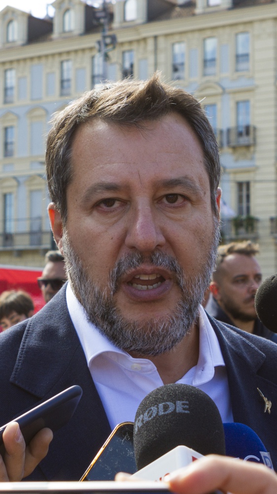 Vai alla pagina Matteo Salvini Il commento del ministro delle Infrastrutture