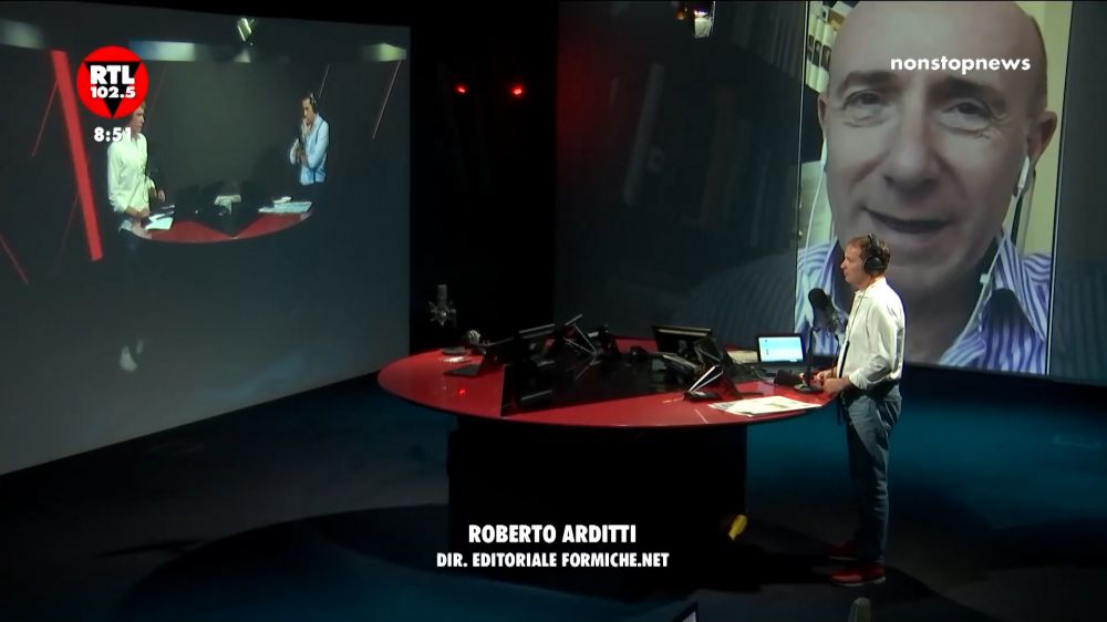 Roberto Arditti a RTL 102.5 