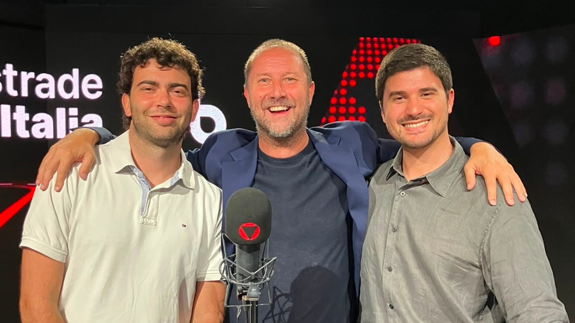 Paolo Pacchioni, Andrea Salvati, Nicolò Pompei e Tommaso Angelini
