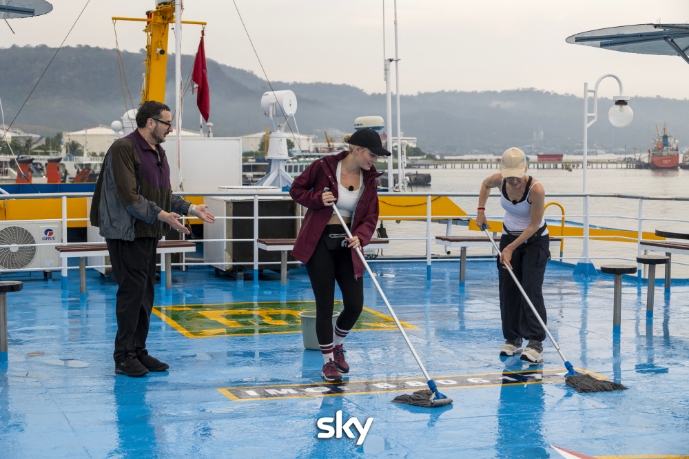 Costantino della Gherardesca, Gaia de Laurentiis e Agnese Catalani