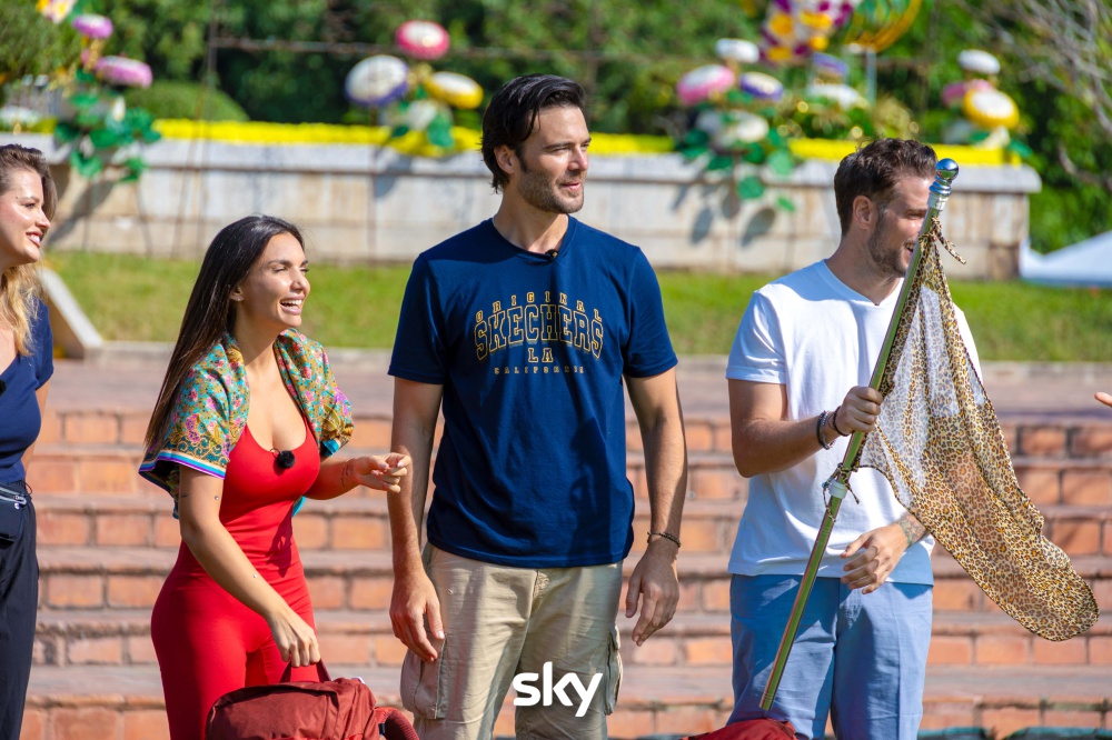 ELETTRA LAMBORGHINI, GIULIO BERRUTI E NICOLÒ MALTESE