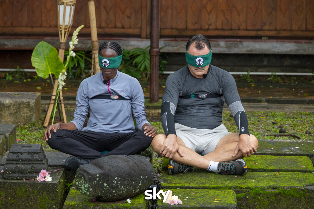 Fiona May e Patrick Stevens