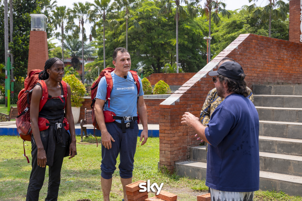 Fiona May e Patrick Stevens