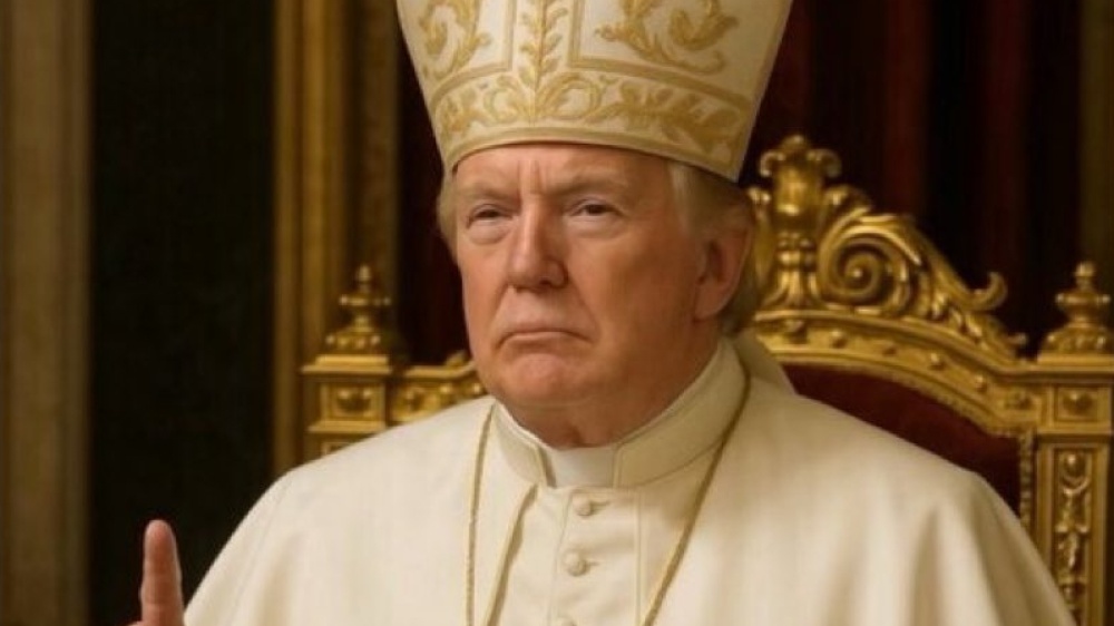 La foto di Trump vestito da Papa e l'effetto Trump sulle elezioni Australiane