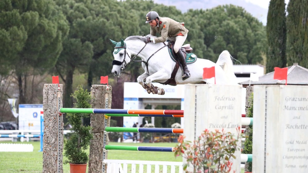 Martini di Cigala in gara allo CSIO Roma per l’Esercito Italiano 