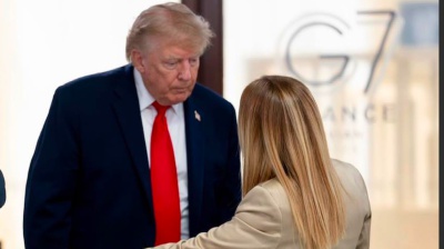 Vai alla pagina relativa a L'Indignato Speciale - Lo scontro Trump-Meloni