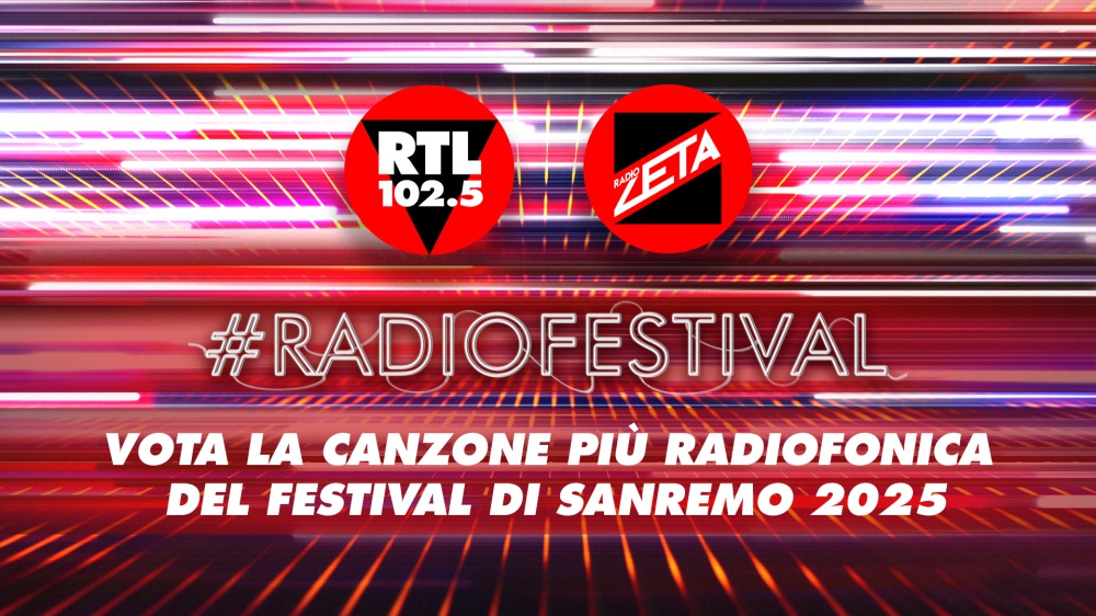 Classifica RTL 102.5 #Radiofestival - Vota la canzone più radiofonica del Festival di Sanremo 2025