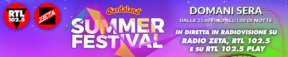 GARDALAND - SUMMER FESTIVAL 2026 DOMANI