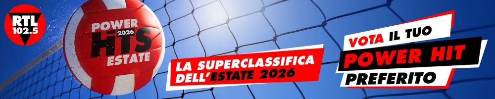 POWER HITS ESTATE 2026 ROMA -  VOTA LA CLASSIFICA