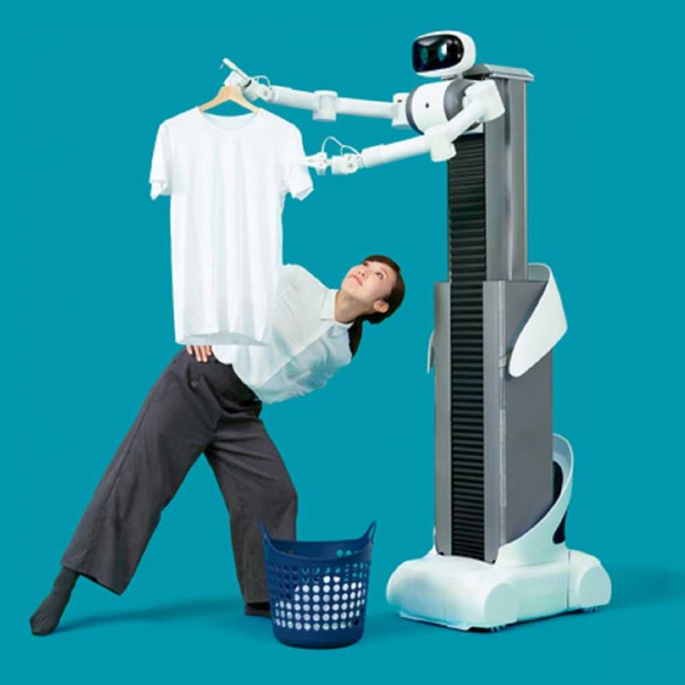 Dal Giappone arriva Ugo, il robot che fa il bucato