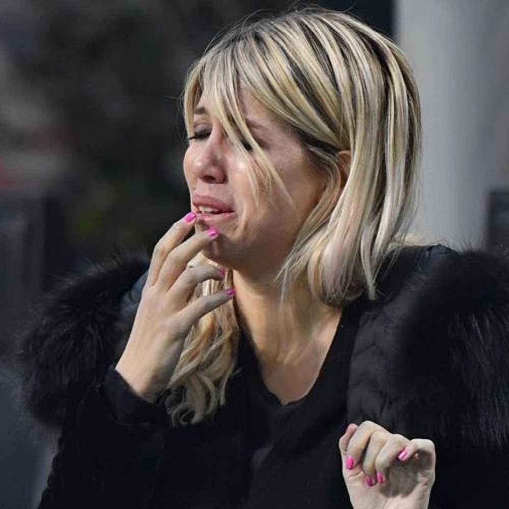 Inter eliminata dalla Champions, Wanda Nara scoppia in lacrime