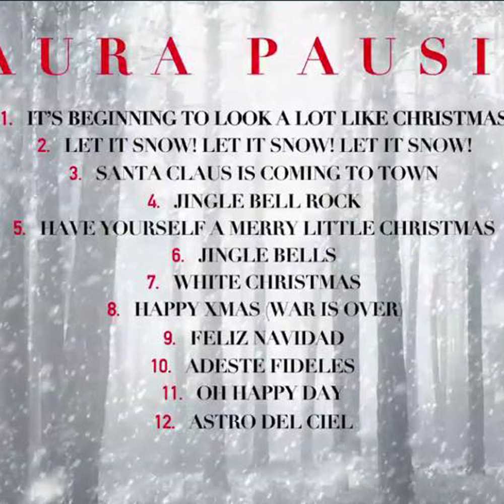 Laura Pausini: "Ecco le mie canzoni di Natale"
