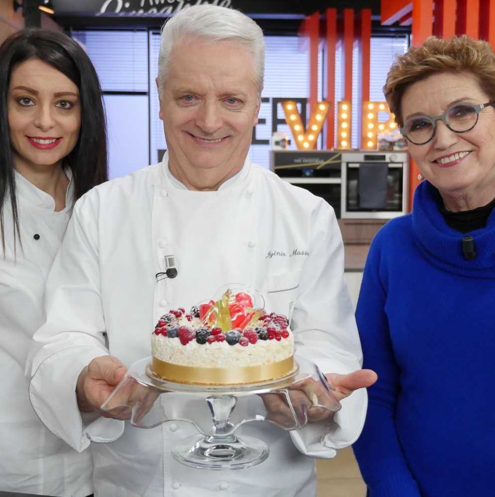 Maionchi e Comello a lezioni di pasticceria