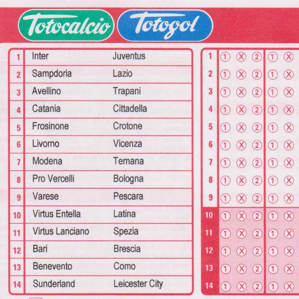 Manovra, addio Totocalcio-Totogol, arriva concorso unico