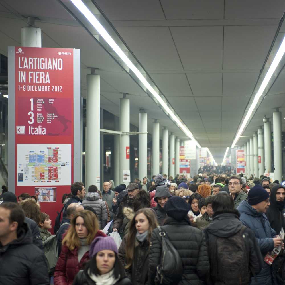 Milano, prende il via la manifestazione Artigiano in fiera